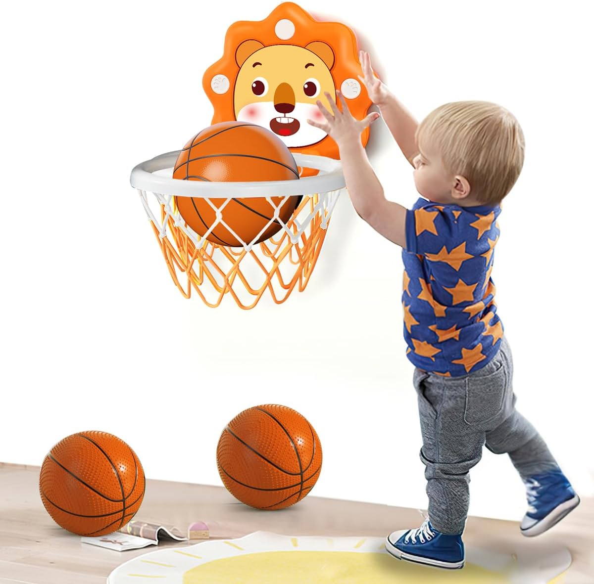 Kids Outdoor Basketball Hoop - Kapalı Mini basketbol potası tulumları çocuk