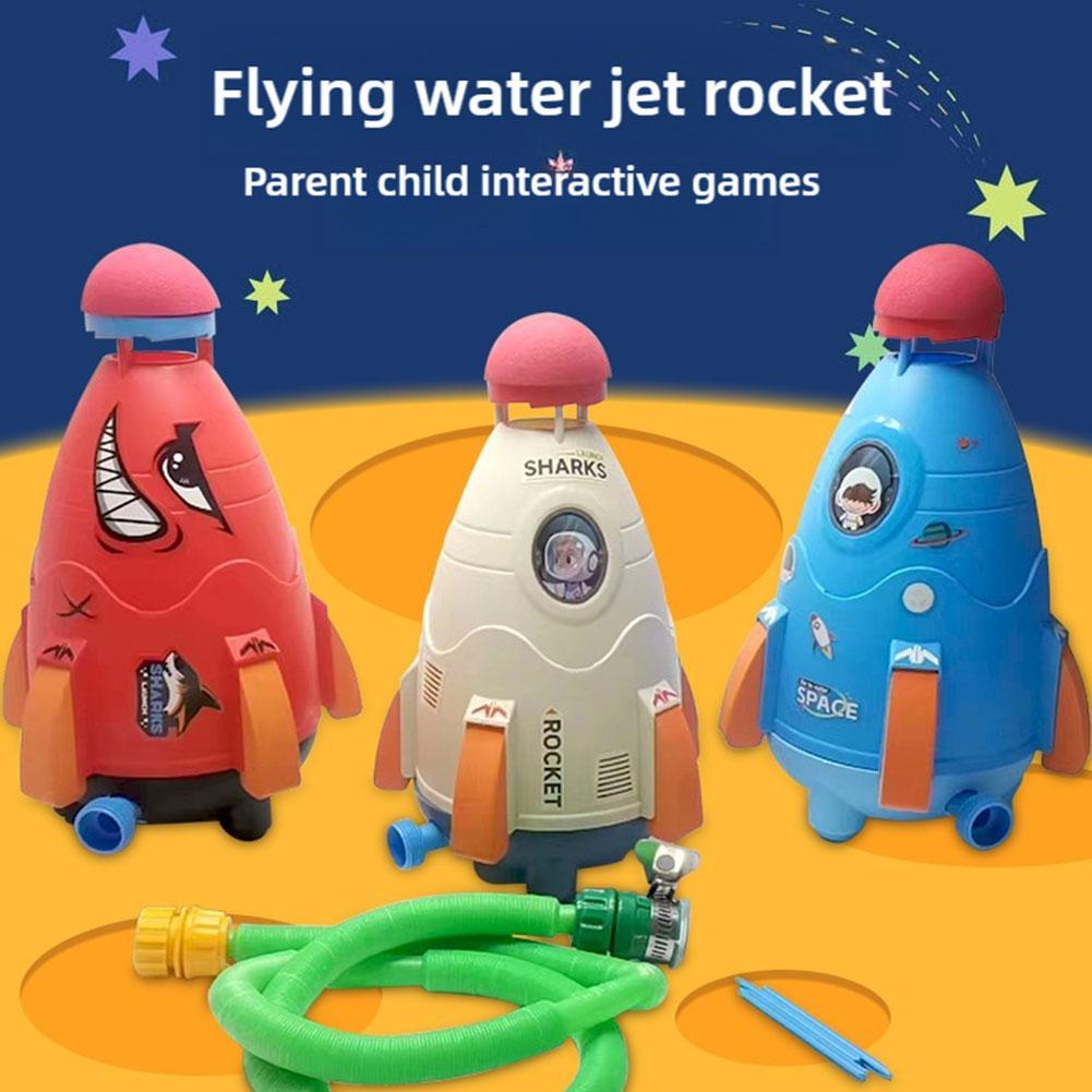 Kids Outdoor Water Sprinkler - Roketatar Oyuncaklar Roket Su Sprinkler Su