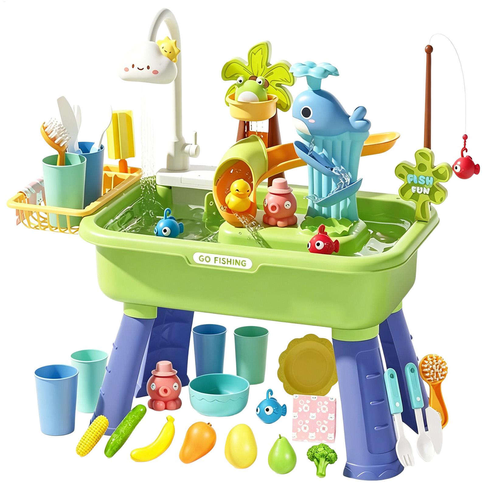 Kids Outdoor Sink - Çocuklar için Su Masası ve Pompa,