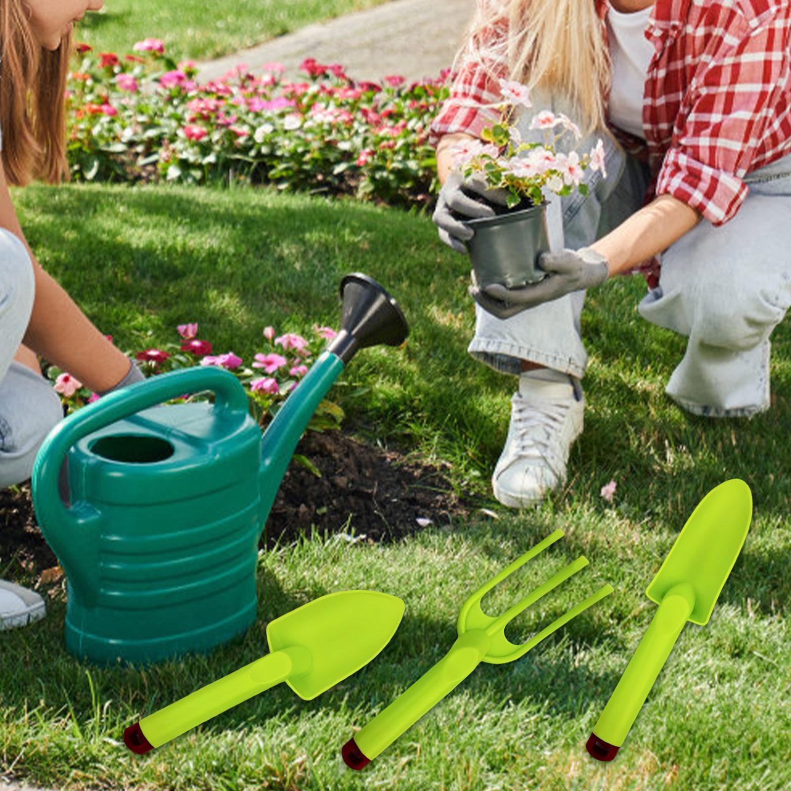 Kids Outdoor Garden Set - Mini Çocuk Bahçe Aletleri Taşınabilir Tırmık