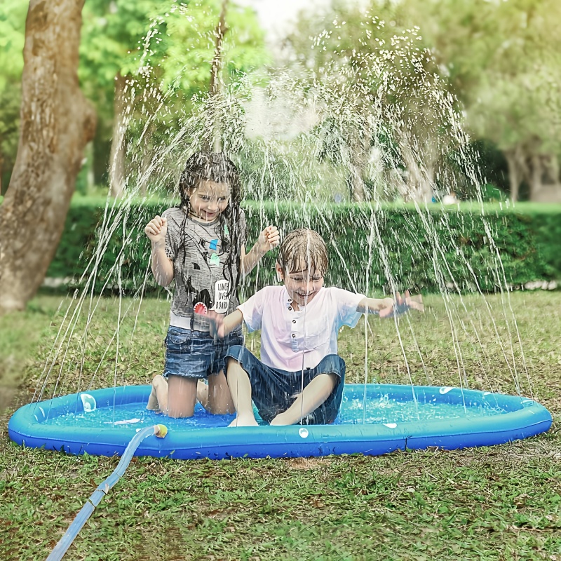 Kids Outdoor Water Sprinkler - Çocuk oyun matı 100cm plaj şişme