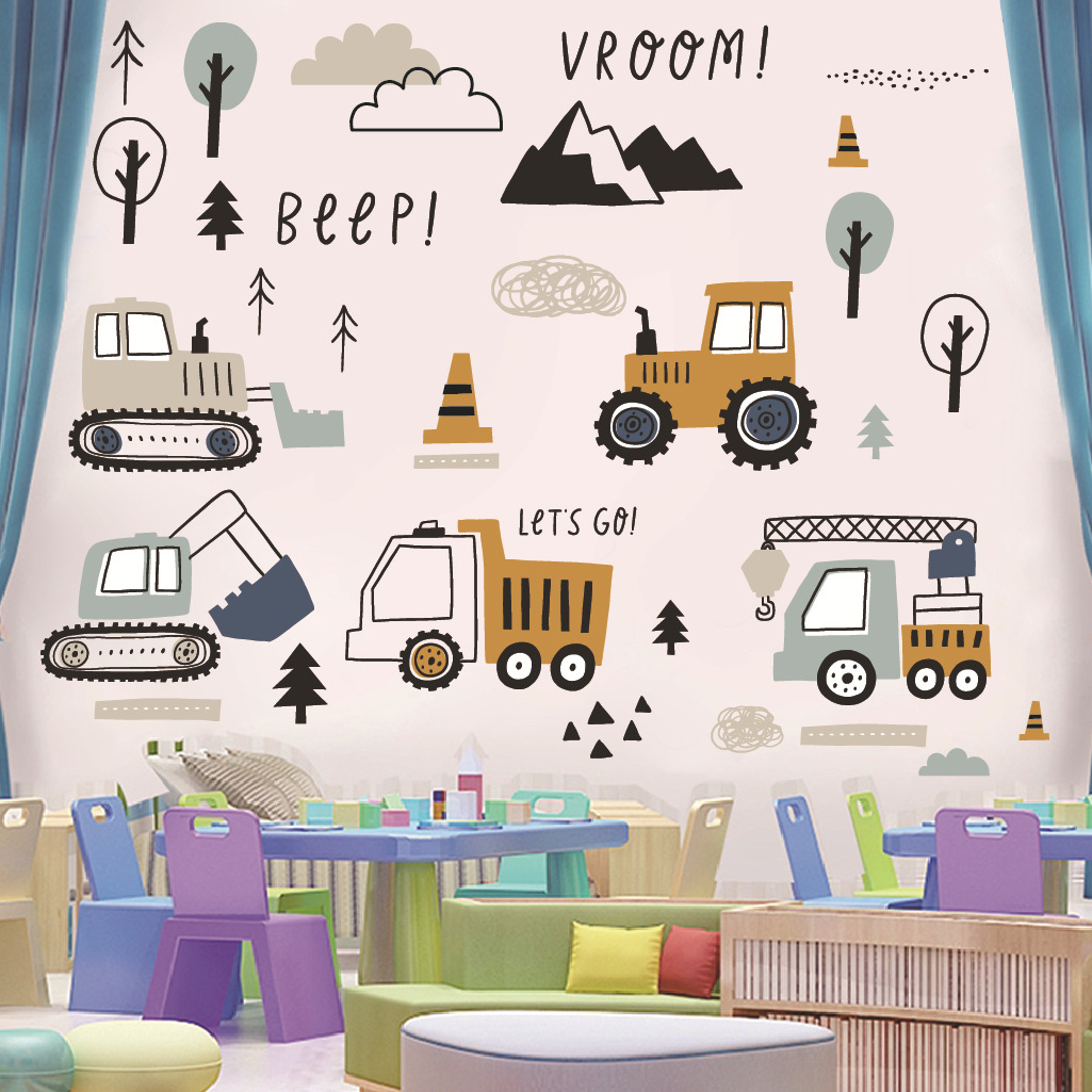 Karikatür Ekskavatör Mühendisl - Kids Outdoor Excavator incelemesi ve fiyatı