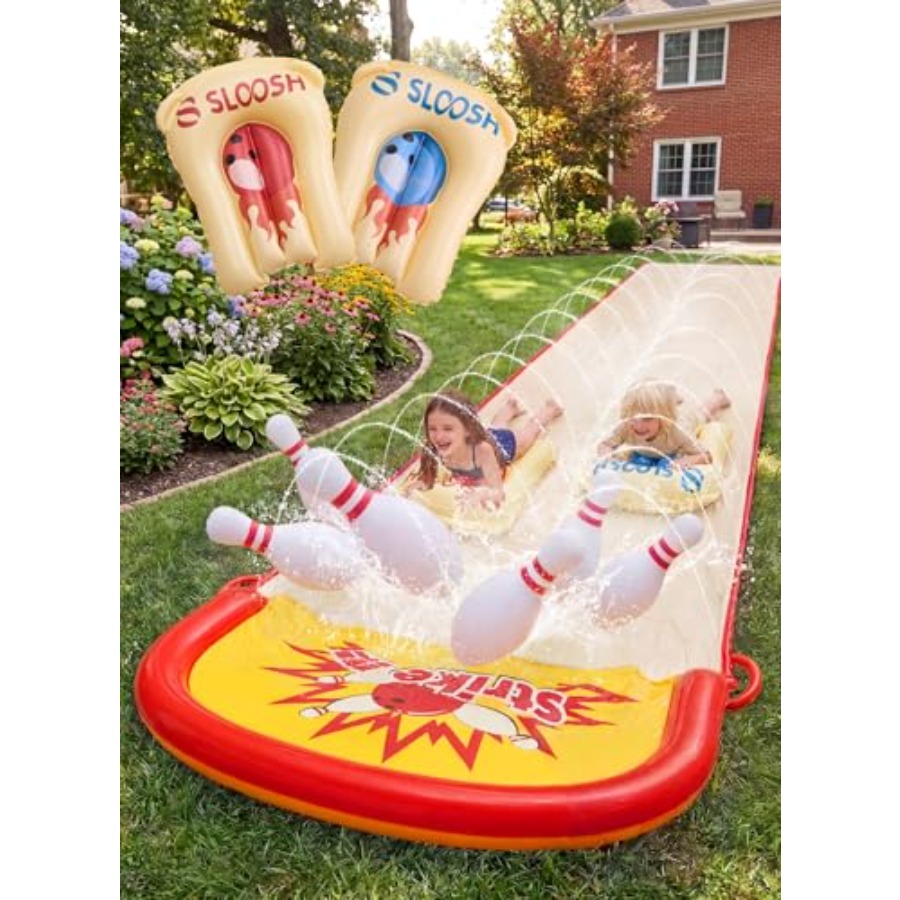 Çocuklar için arka bahçe açık  - Kids Outdoor Water Slide incelemesi ve fiyatı
