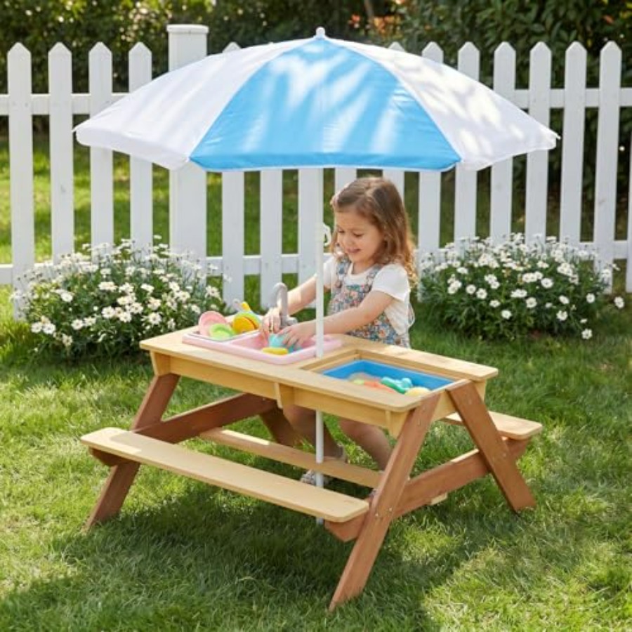 Açık hava çocuk piknik masası, - Kids Outdoor Sink incelemesi ve fiyatı