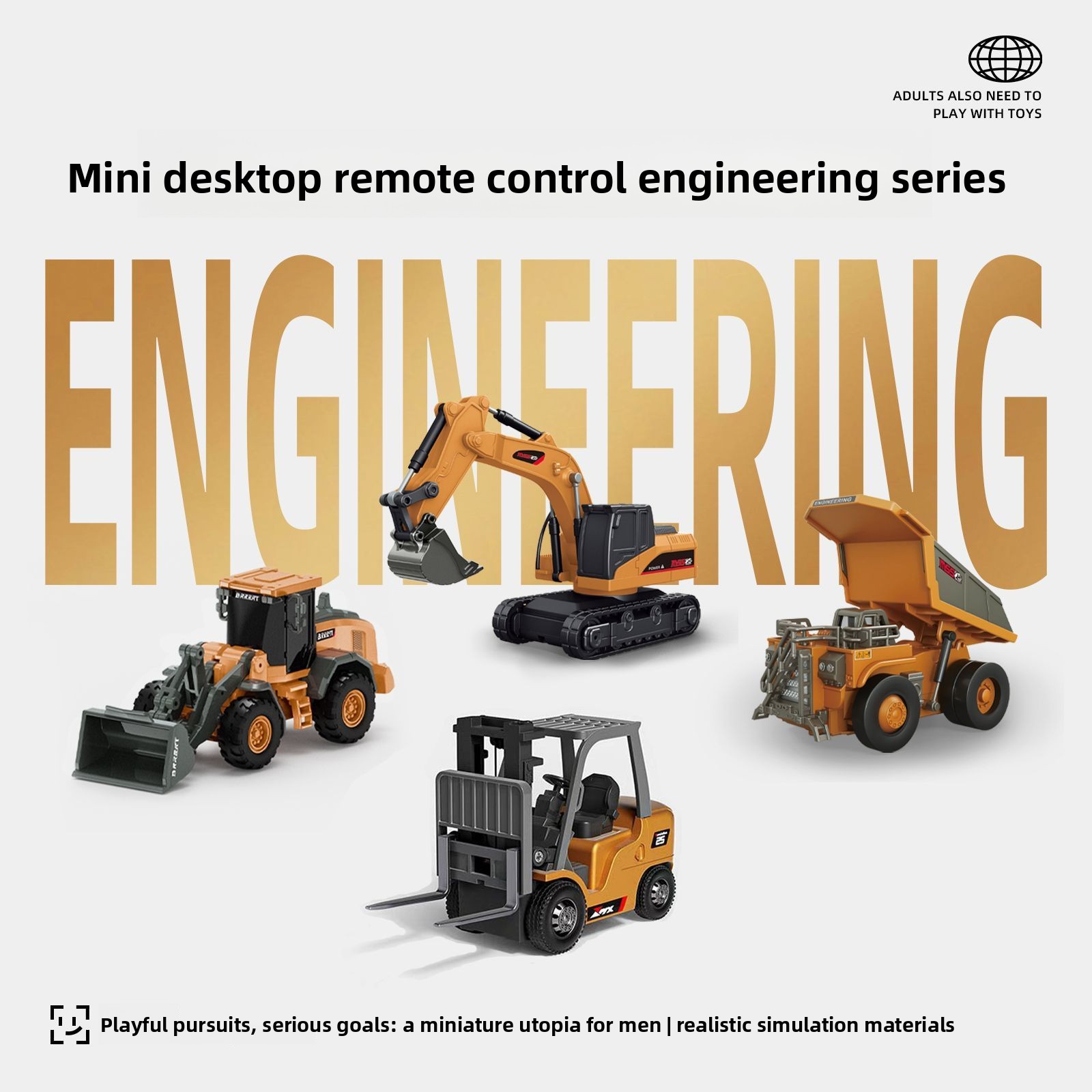 1:64 Metal RC Mühendislik Arab - Kids Outdoor Excavator incelemesi ve fiyatı