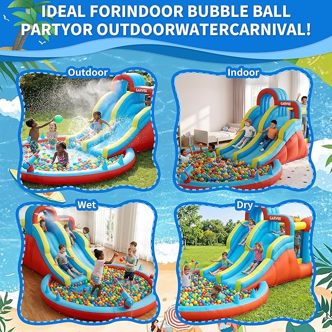 Dört Mevsim 8'i 1 Arada Şişme  - Kids Outdoor Water Slide incelemesi ve fiyatı