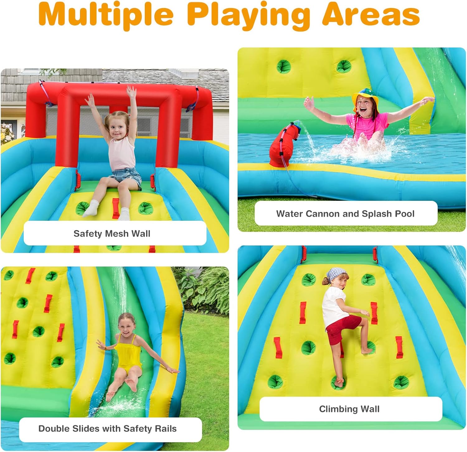 Çocuklar için Dev Şişme Su Kay - Kids Outdoor Water Slide incelemesi ve fiyatı