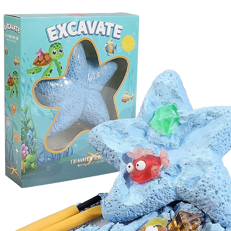 Denizyıldızı Deniz Yaşamı Taş  - Kids Outdoor Excavator incelemesi ve fiyatı