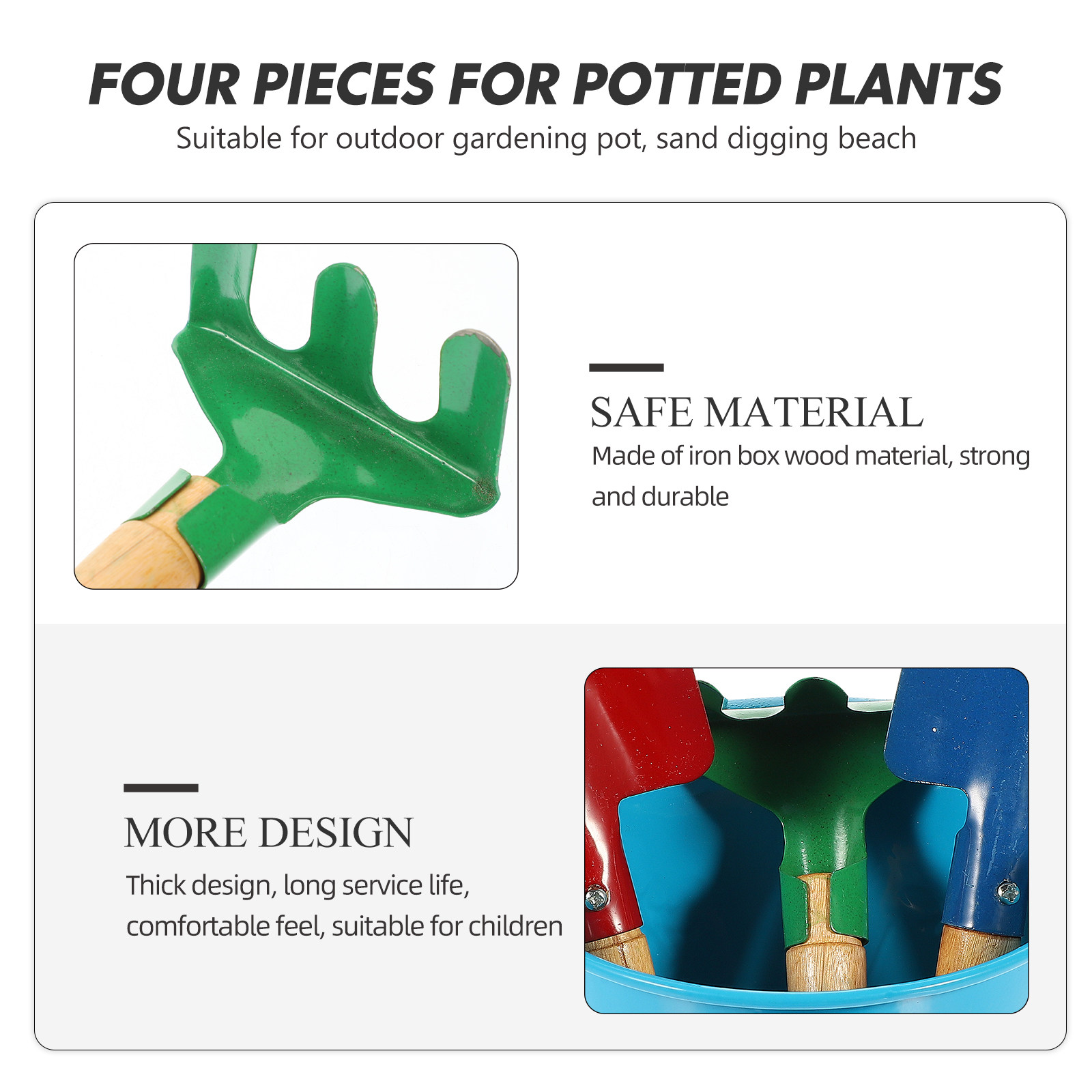 1 Takım Plaj Kum Kovası Seti K - Kids Outdoor Garden Set incelemesi ve fiyatı