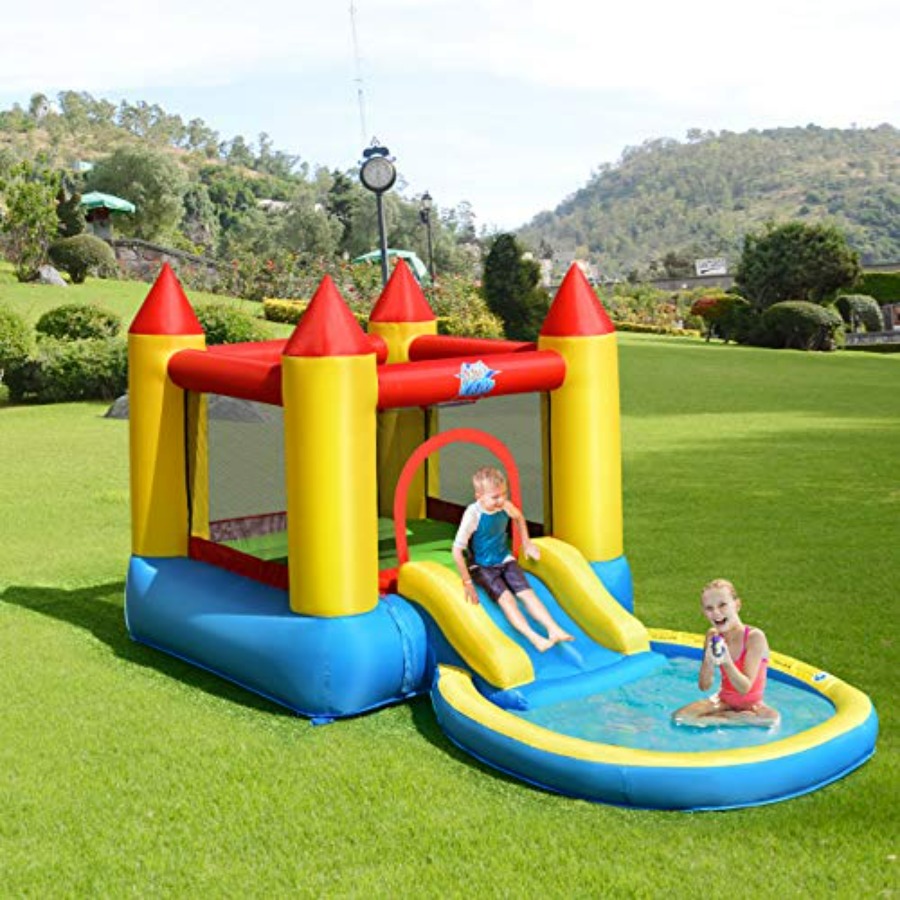 3-5 yaş arası çocuklar için şi - Kids Outdoor Water Slide incelemesi ve fiyatı