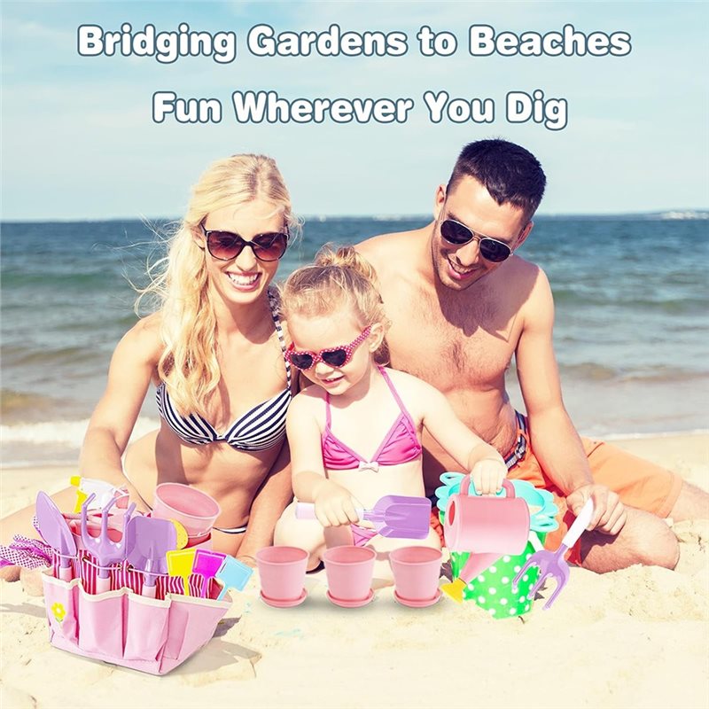 Superior-Kids Pembe Bahçe Alet - Kids Outdoor Garden Set incelemesi ve fiyatı