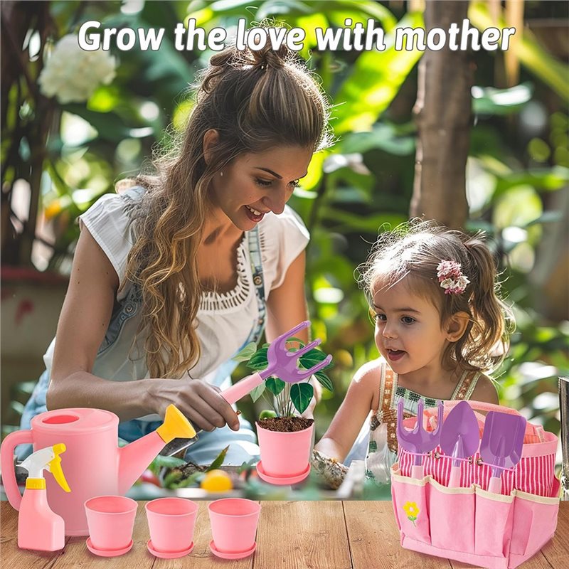 Superior-Kids Pembe Bahçe Alet - Kids Outdoor Garden Set incelemesi ve fiyatı