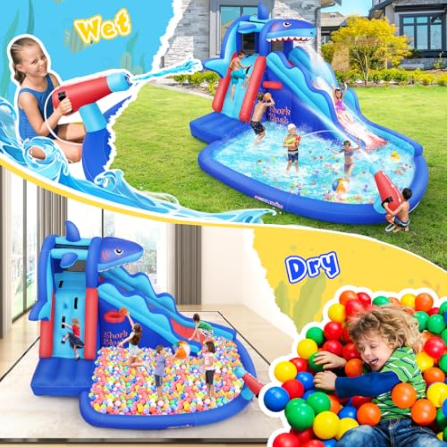 3-12 yaş arası çocuklar için a - Kids Outdoor Water Slide incelemesi ve fiyatı