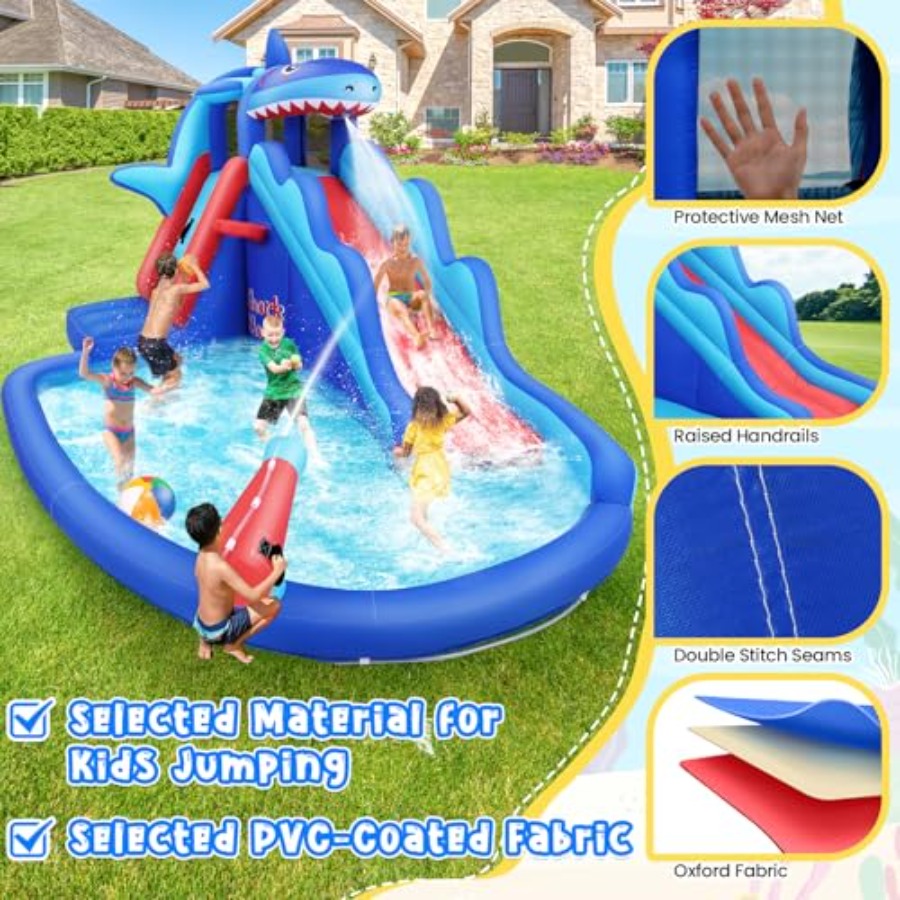 3-12 yaş arası çocuklar için a - Kids Outdoor Water Slide incelemesi ve fiyatı