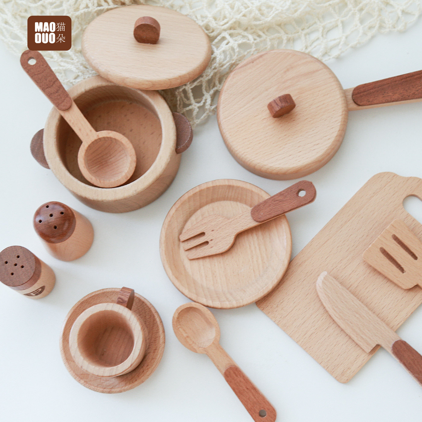 Maoduo Oyuncaklar Kayın Ahşap  - Kids Outdoor Mud Kitchen Accessories incelemesi ve fiyatı