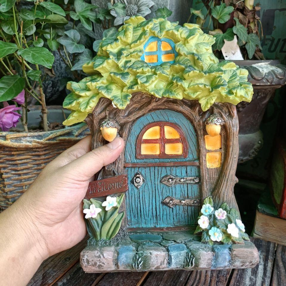 Ahşap Minyatür Peri Gnome Kazı - Kids Outdoor Fairy Garden incelemesi ve fiyatı