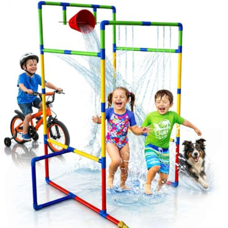 Çocuklar için yaz eğlencesi, d - Kids Outdoor Water Sprinkler incelemesi ve fiyatı