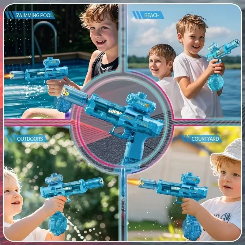 Yetişkinler için elektrikli su - Water Gun Soaker incelemesi ve fiyatı