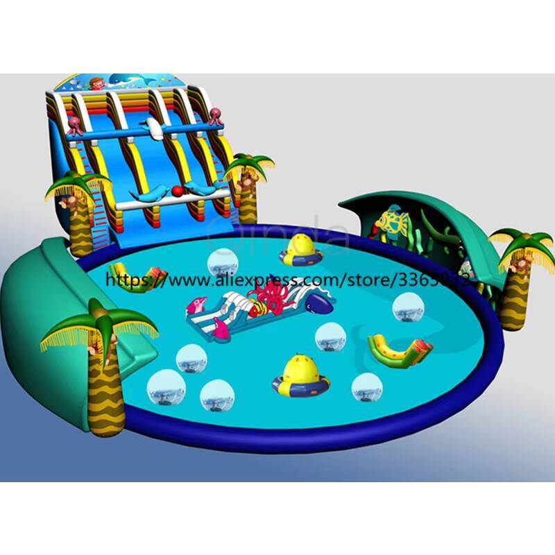Çocuklar İçin Havuzlu Açık Hav - Kids Outdoor Water Park incelemesi ve fiyatı