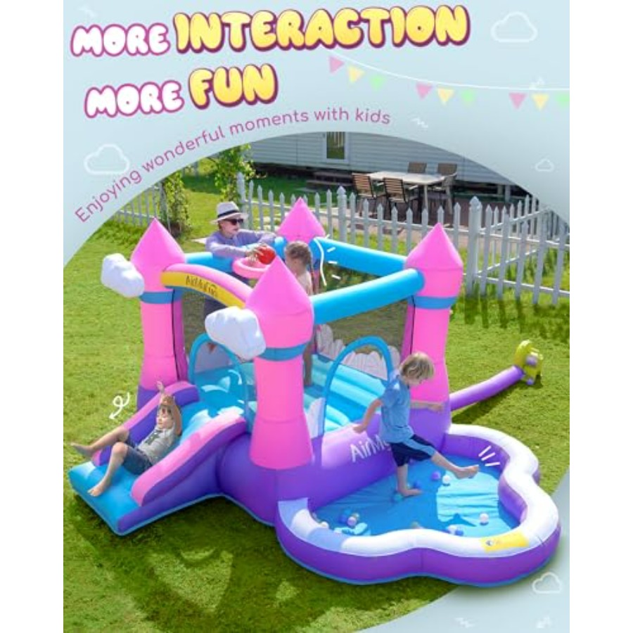 3-8 yaş arası çocuklar için pe - Kids Outdoor Water Slide incelemesi ve fiyatı
