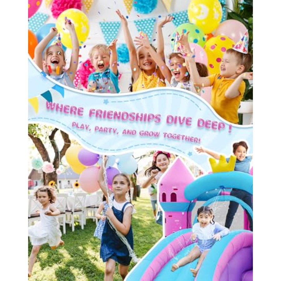 Çocuklar için 3-12 yaş arası p - Kids Outdoor Water Slide incelemesi ve fiyatı