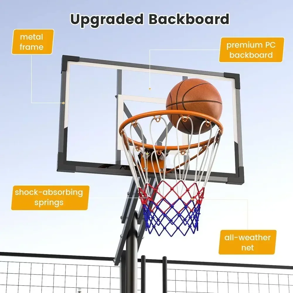 Ayarlanabilir Yüksekliğe Sahip - Kids Outdoor Basketball Hoop incelemesi ve fiyatı
